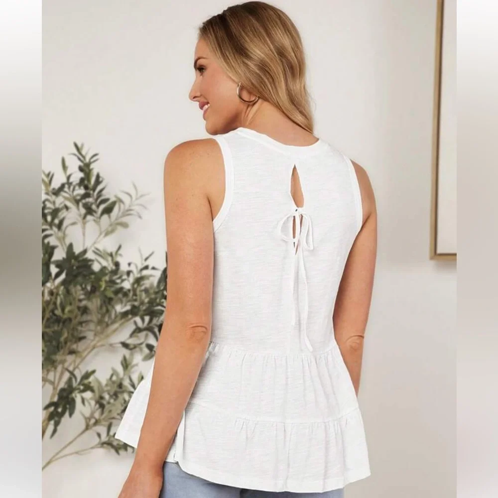 SHEIN white blouse